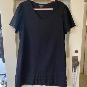Black Linen Dress